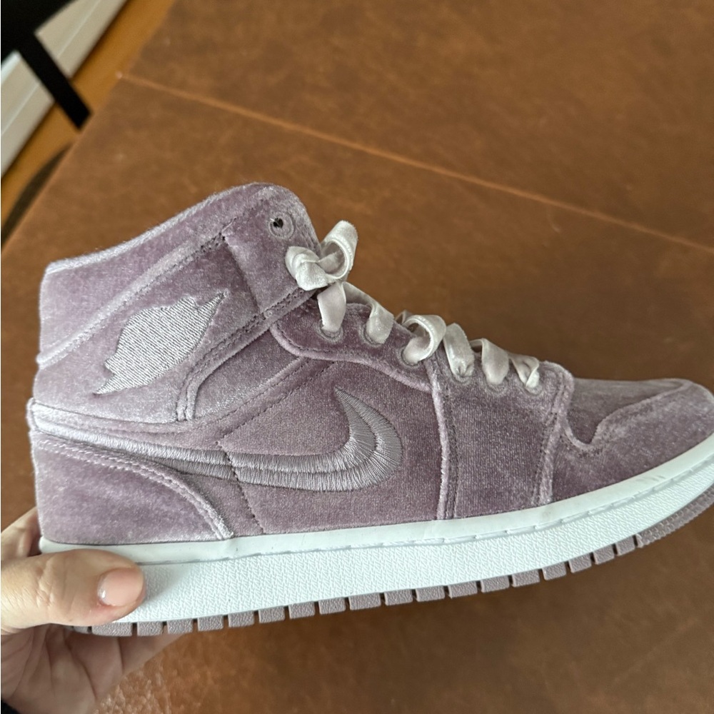 Nike Air Jordan—Lavender velvet
